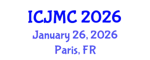 International Conference on Journalism and Mass Communication (ICJMC) January 26, 2026 - Paris, France