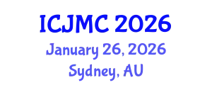 International Conference on Journalism and Mass Communication (ICJMC) January 26, 2026 - Sydney, Australia