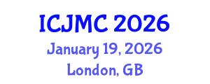 International Conference on Journalism and Mass Communication (ICJMC) January 19, 2026 - London, United Kingdom