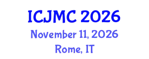 International Conference on Journalism and Mass Communication (ICJMC) November 11, 2026 - Rome, Italy