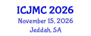 International Conference on Journalism and Mass Communication (ICJMC) November 15, 2026 - Jeddah, Saudi Arabia