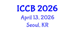 International Conference on Conservation Biology (ICCB) April 13, 2026 - Seoul, Republic of Korea