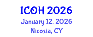 International Conference on One Health (ICOH) January 12, 2026 - Nicosia, Cyprus