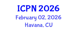 International Conference on Pediatric Nephrology (ICPN) February 02, 2026 - Havana, Cuba