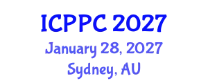 International Conference on Particle Physics and Cosmology (ICPPC) January 28, 2027 - Sydney, Australia