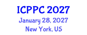International Conference on Particle Physics and Cosmology (ICPPC) January 28, 2027 - New York, United States