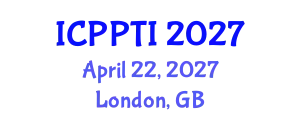 International Conference on Particle Physics, Technology and Instrumentation (ICPPTI) April 22, 2027 - London, United Kingdom