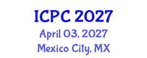 International Conference on Pesticide Chemistry (ICPC) April 03, 2027 - Mexico City, Mexico