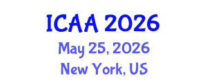 International Conference on Acoustics and Applications (ICAA) May 25, 2026 - New York, United States