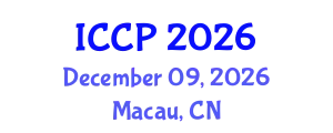 International Conference on Computational Photography (ICCP) December 09, 2026 - Macau, China