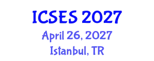 International Conference on Software Engineering and Systems (ICSES) April 26, 2027 - Istanbul, Turkey
