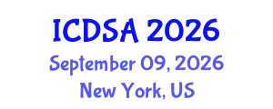 International Conference on Distributed Systems and Applications (ICDSA) September 09, 2026 - New York, United States