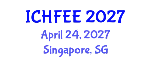 International Conference on Human Factors Engineering and Ergonomics (ICHFEE) April 24, 2027 - Singapore, Singapore
