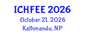 International Conference on Human Factors Engineering and Ergonomics (ICHFEE) October 21, 2026 - Kathmandu, Nepal