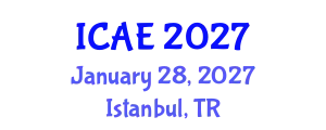 International Conference on Agricultural Economics (ICAE) January 28, 2027 - Istanbul, Turkey