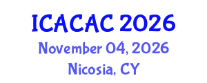International Conference on Advances in Chemistry and Applied Chemistry (ICACAC) November 04, 2026 - Nicosia, Cyprus