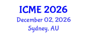 International Conference on Mathematics Education (ICME) December 02, 2026 - Sydney, Australia