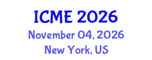International Conference on Mathematics Education (ICME) November 04, 2026 - New York, United States