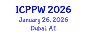 International Conference on Positive Psychology and Wellbeing (ICPPW) January 26, 2026 - Dubai, United Arab Emirates
