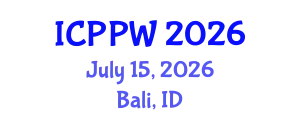 International Conference on Positive Psychology and Wellbeing (ICPPW) July 15, 2026 - Bali, Indonesia