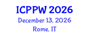 International Conference on Positive Psychology and Wellbeing (ICPPW) December 13, 2026 - Rome, Italy