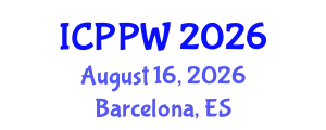 International Conference on Positive Psychology and Wellbeing (ICPPW) August 16, 2026 - Barcelona, Spain