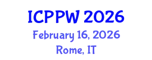 International Conference on Positive Psychology and Wellbeing (ICPPW) February 16, 2026 - Rome, Italy