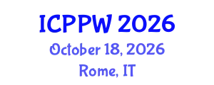 International Conference on Positive Psychology and Wellbeing (ICPPW) October 18, 2026 - Rome, Italy