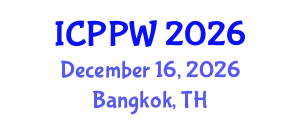 International Conference on Positive Psychology and Wellbeing (ICPPW) December 16, 2026 - Bangkok, Thailand