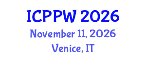 International Conference on Positive Psychology and Wellbeing (ICPPW) November 11, 2026 - Venice, Italy