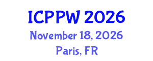 International Conference on Positive Psychology and Wellbeing (ICPPW) November 18, 2026 - Paris, France