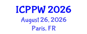 International Conference on Positive Psychology and Wellbeing (ICPPW) August 26, 2026 - Paris, France