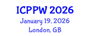 International Conference on Positive Psychology and Wellbeing (ICPPW) January 19, 2026 - London, United Kingdom