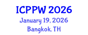 International Conference on Positive Psychology and Wellbeing (ICPPW) January 19, 2026 - Bangkok, Thailand