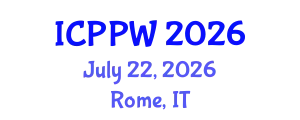 International Conference on Positive Psychology and Wellbeing (ICPPW) July 22, 2026 - Rome, Italy