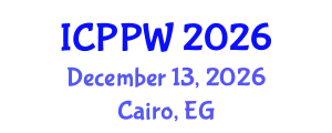 International Conference on Positive Psychology and Wellbeing (ICPPW) December 13, 2026 - Cairo, Egypt