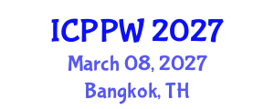 International Conference on Positive Psychology and Wellbeing (ICPPW) March 08, 2027 - Bangkok, Thailand