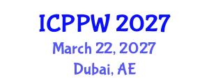 International Conference on Positive Psychology and Wellbeing (ICPPW) March 22, 2027 - Dubai, United Arab Emirates