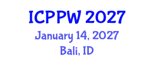 International Conference on Positive Psychology and Wellbeing (ICPPW) January 14, 2027 - Bali, Indonesia