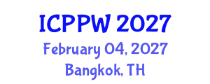 International Conference on Positive Psychology and Wellbeing (ICPPW) February 04, 2027 - Bangkok, Thailand