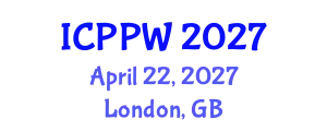 International Conference on Positive Psychology and Wellbeing (ICPPW) April 22, 2027 - London, United Kingdom