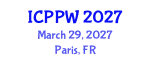 International Conference on Positive Psychology and Wellbeing (ICPPW) March 29, 2027 - Paris, France