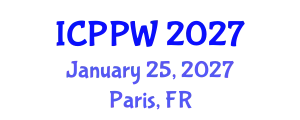 International Conference on Positive Psychology and Wellbeing (ICPPW) January 25, 2027 - Paris, France