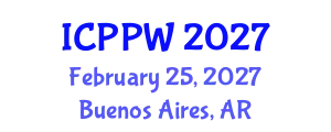 International Conference on Positive Psychology and Wellbeing (ICPPW) February 25, 2027 - Buenos Aires, Argentina