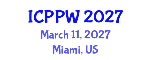 International Conference on Positive Psychology and Wellbeing (ICPPW) March 11, 2027 - Miami, United States