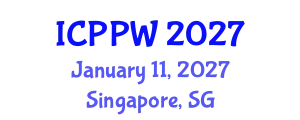 International Conference on Positive Psychology and Wellbeing (ICPPW) January 11, 2027 - Singapore, Singapore