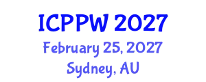 International Conference on Positive Psychology and Wellbeing (ICPPW) February 25, 2027 - Sydney, Australia