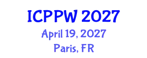 International Conference on Positive Psychology and Wellbeing (ICPPW) April 19, 2027 - Paris, France