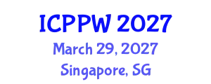 International Conference on Positive Psychology and Wellbeing (ICPPW) March 29, 2027 - Singapore, Singapore