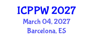 International Conference on Positive Psychology and Wellbeing (ICPPW) March 04, 2027 - Barcelona, Spain